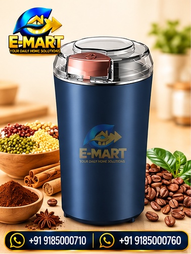 E-Mart 300W Electric Coffee & Spice Grinder
